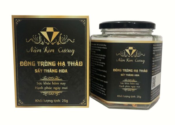 Đông trùng hạ thảo sấy thăng hoa Ngọc Rồng 25G